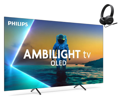 Telewizor 75" Philips 77OLED820 77" OLED 4K 144 Hz Ambilight+SŁUCHAWKI NAUSZNE JBL